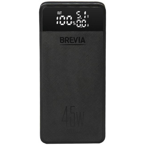 Універсальна мобільна батарея Brevia 20000mAh 45W Li-Pol LCD