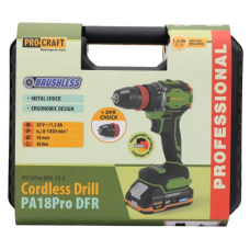 Шуруповерт Procraft PA18PRO с DFR