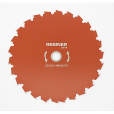 Ніж для тримера Rebiner RH-07 (230×25.4 мм, 26 зуб)