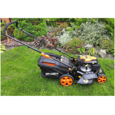 Газонокосарка бензинова Grunhelm S461VHY самохідна