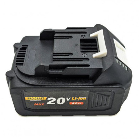 Акумулятор 20 В, 4 А/г Procraft 20/4 акумуляторна батарея
