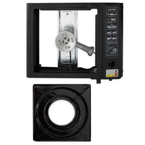 Газова плита з п'єзопідпалом Portable Gas Stove BK-167-A + 10 балонів газу