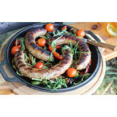 Казан чавунний туристичний з кришкою 8л