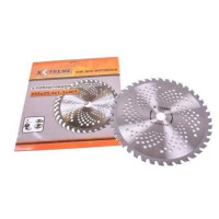 Ніж для мотокоса X-Treme 255*25.4*1.3мм*40Т CURVED (з переможними напайками)