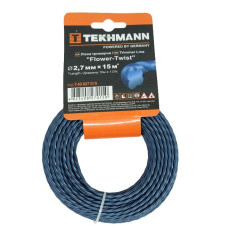 Ліска для тримерів Tekhmann Flower-Twist 2,7 мм х 15 м T.40830015