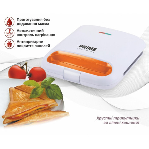Бутербродниця PRIME TECHNICS PMM 107 W