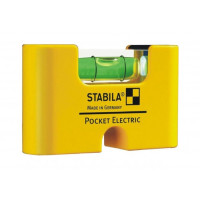 Рівень - міні STABILA Pocket Electric для електриків, магнітний: 7 х 2 х 4 см