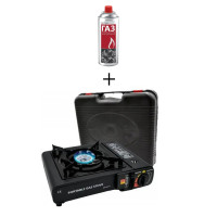Газова плита з п'єзопідпалом Portable Gas Stove BK-167-A + 1 балон газу