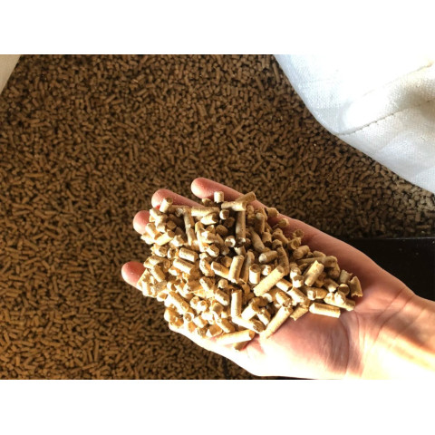 Дерев'яний наповнювач 15 кг для котячого туалету