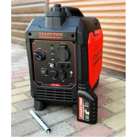 Інверторний бензиновий генератор Start Pro SPG-2800i 2 3 кВт 7 8А ручний стартер