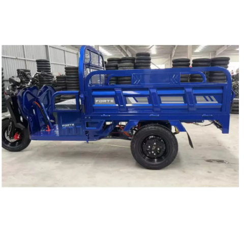 Вантажний електричний трицикл FORTE JH-1200 Синій