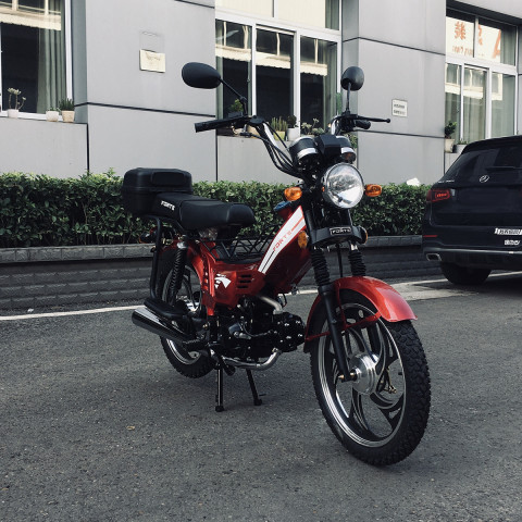 Мотоцикл ALFA FT110D Forte червоний