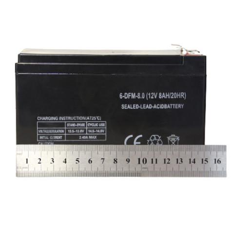 Акумулятор 12 В, 8 А/год для садового обприскувача GERRARD