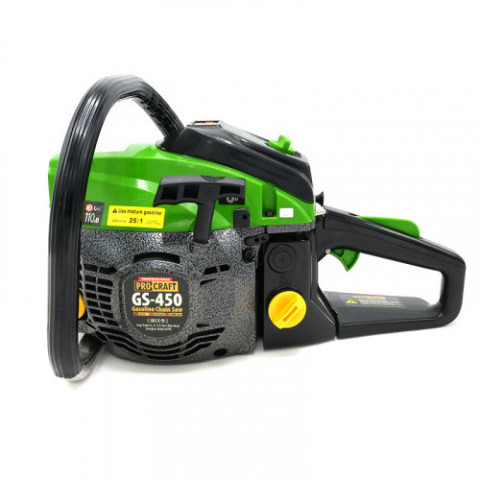 Бензопила шина 45 см Procraft GS450 ланцюгова пила