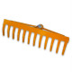 Граблі садові металеві PRO 12 зубів WoffMann professional tools w1112