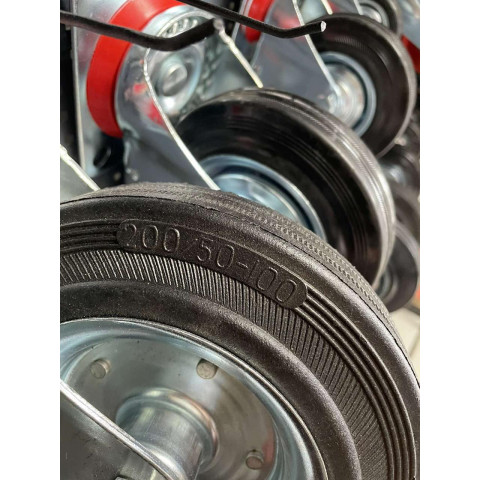 Колесо поворотне з гальмом на візок BC 200/50-100 мм