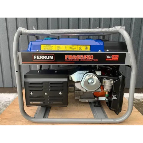 Бензиновый генератор FERRUM FRGG5560 5.5кВт-6.0кВт