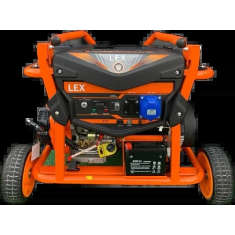 Однофазний бензиновий генератор LEX LXGG5560CE 6 кВт