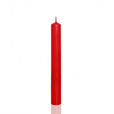 10 шт. Свеча Bartek Candles червона, 17 см