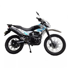 Мотоцикл FORTE CROSS 250 біло-синій