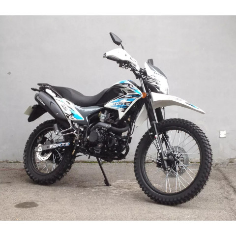 Мотоцикл FORTE CROSS 250 біло-синій