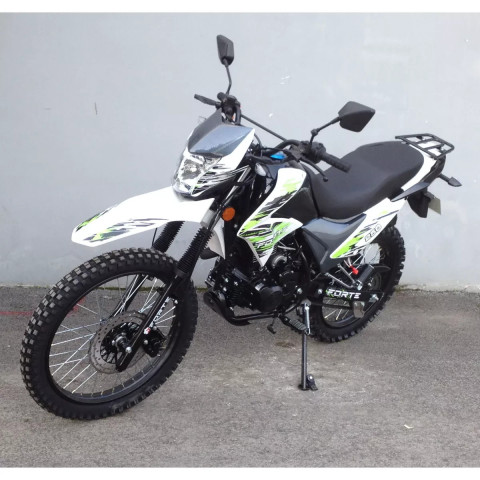 Мотоцикл FORTE CROSS 250 біло-зелений