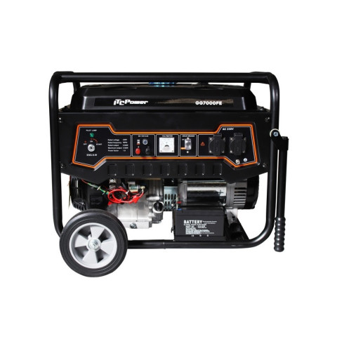 Бензиновий генератор ITC Power GG7000FE 5кВт