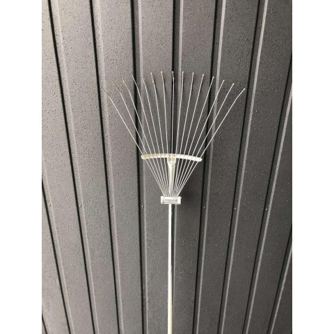 Граблі віялові металеві розсувні