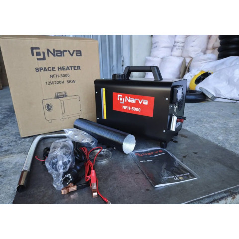Дизельний обігрівач 5 кВт автономний 12V / 220V NARVA NFH-5000 Webasto
