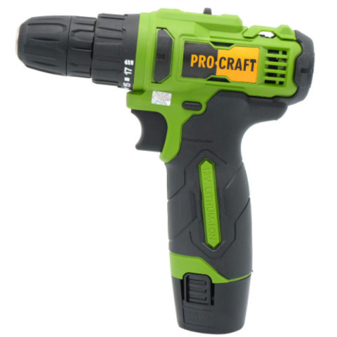 Шуруповерт акумуляторний Procraft PA12Li COMPACT