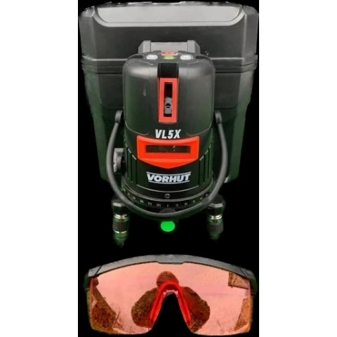 Лазерний нівелір Vorhut VL5X (5 променів)