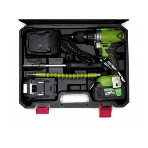 Шуруповерт акум. Procraft РА-18 BL (4 А/год) BRUSHLESS