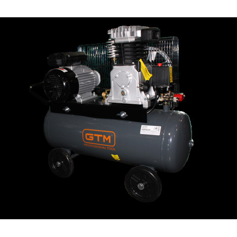 GTM Компресор рес-50л 400/300л/хв 2,2кВт 10бар 220В 2 циліндри