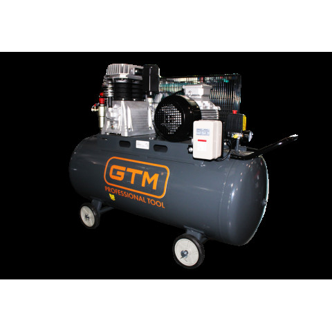 GTM Компресор рес-200л 760/600л/хв 4кВт 10бар 380В 2 циліндри