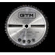 GTM Диск пильний 255*30*2,2/1,7мм z=48 сталь, алюміній, деревина, пластик
