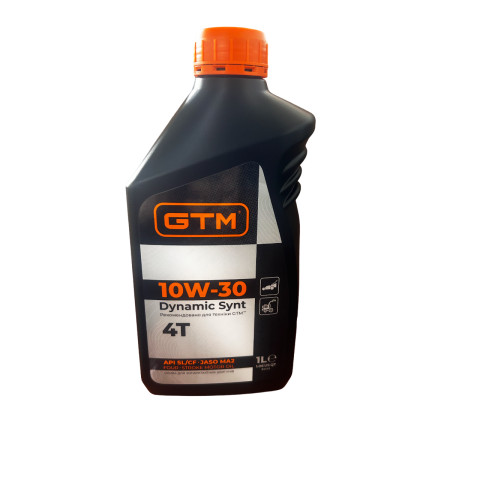 GTM Е Змазка 10W-30 (1л) для 4-х тактн. двигунів GTM
