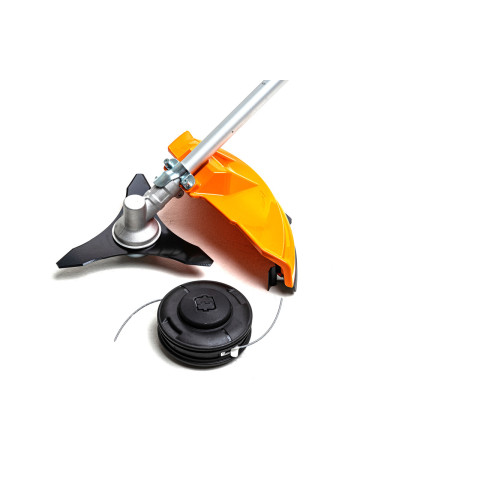 GTM Кущоріз акум. BC56/1800BL KIT, 56В, ширина косіння 25/42см, ніж + косильна головка, акум. 4А*год + зарядний пристрій