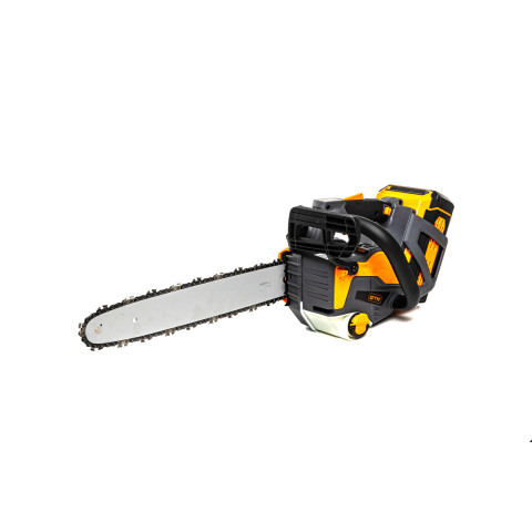 GTM Пила ланцюгова акум. CSTH56/1800BL KIT, 56В, шина 35см, 52лан, 3/8P, 1,1мм, акум. 2,5А*год + зарядний пристрій