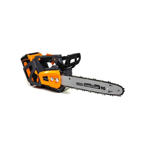 GTM Пила ланцюгова акум. CSTH56/1800BL KIT, 56В, шина 35см, 52лан, 3/8P, 1,1мм, акум. 2,5А*год + зарядний пристрій