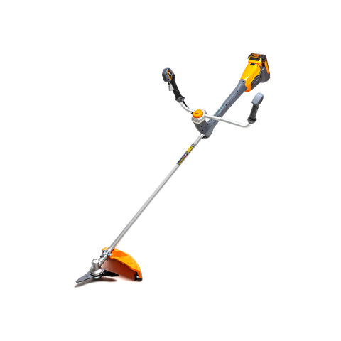GTM Кущоріз акум. BC56/1800BL KIT, 56В, ширина косіння 25/42см, ніж + косильна головка, акум. 4А*год + зарядний пристрій