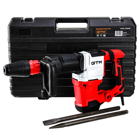 GTM Електромолоток DH20/1500VS 1500Вт, SDS-Max, 20Дж, 900-2000 уд/хв