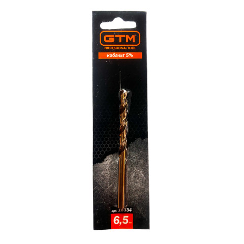 GTM Свердло 6,5мм HSS-CO5