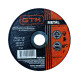 GTM Круг відрізний 125*1*22 (UA)