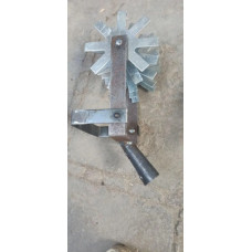 Культиватор 5-ти рядний ручної алюмінієвий