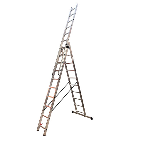 GTM Драбина 3-секц. розкл. 3*10сх. 2,72-6,5м