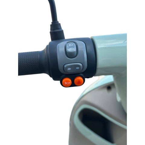 GTM Скутер акумуляторний Verona, 1200Вт, 60V, швидкість 50км/год, запас ходу 60км