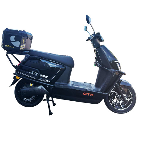 GTM Скутер акумуляторний Flex Pro, 2000Вт, 72V, швидкість 60км/год, запас ходу 110км