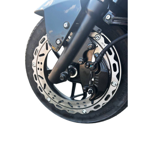 GTM Скутер акумуляторний Flex Pro, 2000Вт, 72V, швидкість 60км/год, запас ходу 110км