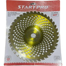 Диск для бензокоси 40-Т з победітовий напайками вигнутий Start Pro