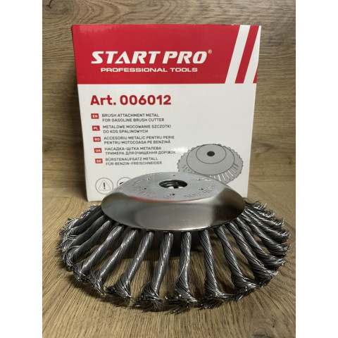 Дротова щітка для кос і тримерів Start Pro 006012